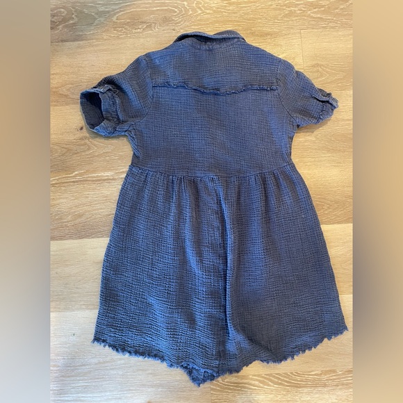 UMGEE Blue Button-Up Dress size small - Picture 2 of 7